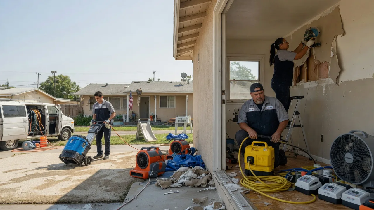 Water Damage Restoration in Arp, TX near me